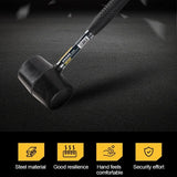 Deli Rubber Hammer Heavy Duty Mallet Professional Floor Ceramic Tile Installation Hammer Hand Tools for Domestic Installations