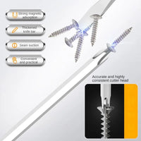 Deli Screwdriver Penetration Impact Anti Slip Strong Magnetic Ergonomic Design Impact Screwdriver Manual Household Repair Tool