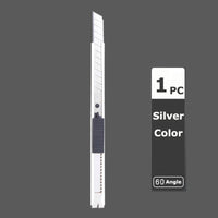 Deli Small Utility Knife Metal 60° Box Cutter Paper нож 9MM School Office Art Supplies Tool Kawaii Stationery With CUT BlADE
