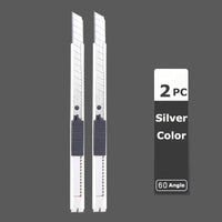 Deli Small Utility Knife Metal 60° Box Cutter Paper нож 9MM School Office Art Supplies Tool Kawaii Stationery With CUT BlADE