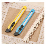 Deli Small Utility Knife Small Paper Cutter Handmade Knife Office Student Stationery Knife Multifunction Knife for Art Supplies