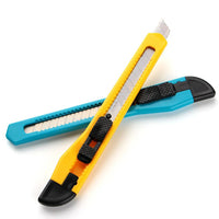 Deli Small Utility Knife Small Paper Cutter Handmade Knife Office Student Stationery Knife Multifunction Knife for Art Supplies