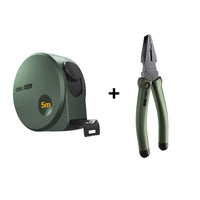 Deli Steel Tape Measure Combination Set 3/5M Retractable Digital Tape Measuring Kits for Home High Quality Woodworking Multitool