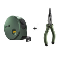 Deli Steel Tape Measure Combination Set 3/5M Retractable Digital Tape Measuring Kits for Home High Quality Woodworking Multitool