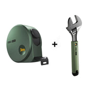 Deli Steel Tape Measure Combination Set 3/5M Retractable Digital Tape Measuring Kits for Home High Quality Woodworking Multitool