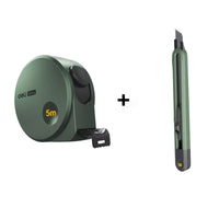 Deli Steel Tape Measure Combination Set 3/5M Retractable Digital Tape Measuring Kits for Home High Quality Woodworking Multitool