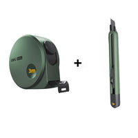 Deli Steel Tape Measure Combination Set 3/5M Retractable Digital Tape Measuring Kits for Home High Quality Woodworking Multitool