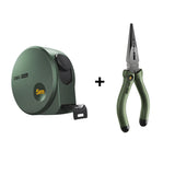 Deli Steel Tape Measure Combination Set 3/5M Retractable Digital Tape Measuring Kits for Home High Quality Woodworking Multitool