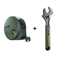 Deli Steel Tape Measure Combination Set 3/5M Retractable Digital Tape Measuring Kits for Home High Quality Woodworking Multitool