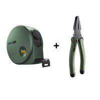 Deli Steel Tape Measure Combination Set 3/5M Retractable Digital Tape Measuring Kits for Home High Quality Woodworking Multitool