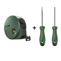 Deli Steel Tape Measure Combination Set 3/5M Retractable Digital Tape Measuring Kits for Home High Quality Woodworking Multitool
