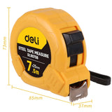 Deli Tape Measure 3M 5M 7.5M 10M Precision Durable ABS Case Measuring Ruler Measuring Tape Precise And Clear High Quality