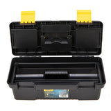 Deli Thickened Toolbox Toolbag Oxford Cloth Empty PP Plastic Storage Box Multifunctional Maintenance Tool Box Household