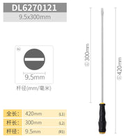 Deli Threading Screwdriver Tapping Screwdriver Cross Word Industrial Grade Multifunctional Screwdriver with Magnetic