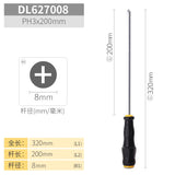 Deli Threading Screwdriver Tapping Screwdriver Cross Word Industrial Grade Multifunctional Screwdriver with Magnetic