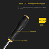 Deli Threading Screwdriver Tapping Screwdriver Cross Word Industrial Grade Multifunctional Screwdriver with Magnetic