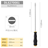 Deli Threading Screwdriver Tapping Screwdriver Cross Word Industrial Grade Multifunctional Screwdriver with Magnetic