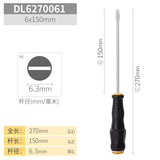 Deli Threading Screwdriver Tapping Screwdriver Cross Word Industrial Grade Multifunctional Screwdriver with Magnetic