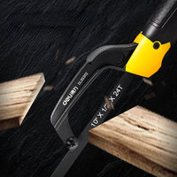 Deli Tool 1 Pcs Multifunctional Mini Hacksaw 65Mn Steel Saw Blade Rubberized Handle Saws Woodworking Portable Tools Accessories