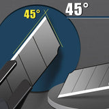 Deli Utility Knife Portable Pocket Box Cutter Retractable Paper нож 18MM 9MM Metal Blade for Office School Stationery Supplies