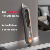 Deli Utility Knife Retractable Tools Kit Pocket Portable Unboxing Knives couteau нож канцелярия Paper Cut Handicraft Carving