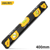Deli high-precision level 300/400/500mm professional level inclinometer with magnet solid aluminum level angle measuring tool