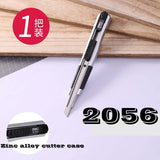 Deli small size utility knife office school student small cutter SK5 material blade random color delivery