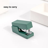 Deli stapler student use Mini small stapler Portable Multifunction Binding Machine Children cute Home Office Send staples