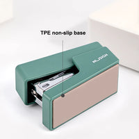 Deli stapler student use Mini small stapler Portable Multifunction Binding Machine Children cute Home Office Send staples