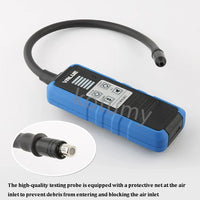 Detector eletrônico do vazamento do halogênio, detecção do líquido refrigerante, condicionador de ar do automóvel, R410, R22, R32