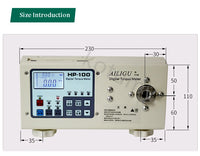 Digital Display Torque Tester, alta precisão Chave De Fenda Elétrica, Chave Medidor, 110 V, 220V