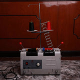 Double-Head Splitter Enrolamento Rebobinador Máquina, Bordado, Fábrica De Vestuário, Máquina De Rosqueamento De Computador