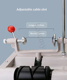 Double-Head Splitter Enrolamento Rebobinador Máquina, Bordado, Fábrica De Vestuário, Máquina De Rosqueamento De Computador