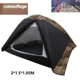Double-Layer Camping Tent, Thickened Windproof and Cold-proof, Nature Hike, Bushcraft, Trip Tent Cover, Outdoor, Winter