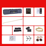 DunHuang Erhu 06A Chinese Two Strings Violin Hexagonal Redwood Erhu Solid Wood Performance Examination Ethnic Musical Instrument