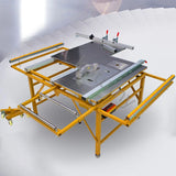 Dustless Saw Mesa para Carpintaria, Multi-Funcional, dobrável Push Table