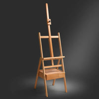 AOOKMIYA Easel with Drawer Caballete De Pintura Forward Tiltable Easel for Painting Artist Oil Acrylic Painting Easel Stand Art Supplies
