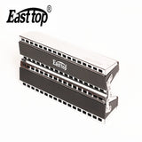 Easttop Double Row Bass Harmonica Professional Band Playing Music Instrument Armonica Mouth Ogan Bass Gaitas De Boca