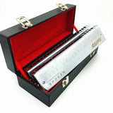 Easttop Double Row Bass Harmonica Professional Band Playing Music Instrument Armonica Mouth Ogan Bass Gaitas De Boca