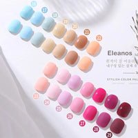 Eleanos New 60 Colors Gel Polish Set With 60 Different Bottles For Nail Art Design Whole Set Nail Gel Learner Kit