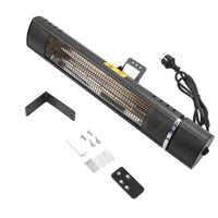Electric Outdoor Heater Smart Remote Control 3 Level Adjustment IP65 Waterproof Infrared Patio Heater EU Plug 220V for Outdoor