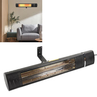 Electric Outdoor Heater Smart Remote Control 3 Level Adjustment IP65 Waterproof Infrared Patio Heater EU Plug 220V for Outdoor