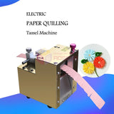 Electric Paper Art Tassel Machine DIY Paper Quilling Machine DIY Handmade Paper Flower Making Tools