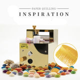 Electric Paper Art Tassel Machine DIY Paper Quilling Machine DIY Handmade Paper Flower Making Tools