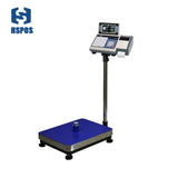 Electronic Scale 30-500KG Digital Weighing Scale Stainless Steel Thermal Receipt Printing Scale