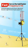 AOOKMIYA Electronic Trainer B3 Outdoor Sports Equipment Shuttlecock Launcher Badminton Practice Machine