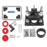 Elevador do router do Woodworking com placa de inserção da tabela do alumínio, máquina ferramenta resistente da gravura