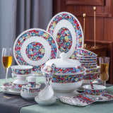AOOKMIYA Enamel ceramic tableware set