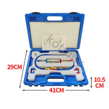 Enchimento do líquido refrigerante do ar condicionado do carro, analisador do óleo do líquido refrigerante, verificador do óleo do condicionador do ar