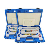 Enchimento do líquido refrigerante do ar condicionado do carro, analisador do óleo do líquido refrigerante, verificador do óleo do condicionador do ar